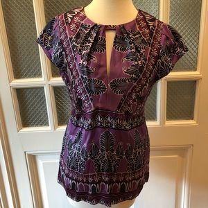 NWT Nanette Lepore Purple Blouse